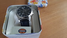 Fossil Stainless Steel Herrenuhr, Armbanduhr, FS4812, mit Original-Box