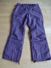 active performance Skihose Snowboard Expedition Damen lila farben kariert Gr. 42