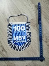 Fußball Wimpel - MSV Duisburg 100 Jahre MSV - NOSTALGIE