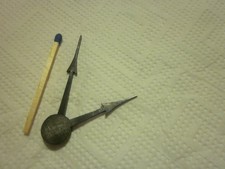 1 Satz PFEILZEIGER Zeiger für JOCKELE SORGUHR  Eisen handgesägt ,  1978 aiguille