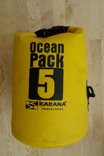 Ocean Pack von KARANA Gelb 5l Rollbag Wasserdicht