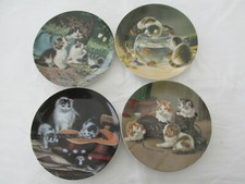 Sammelteller Seltmann Weiden Katzen Korb Geige Buch Stiefel Goldfisch Glas Deko