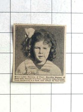 1920 Brave 4 jährige Mädchen Dorothy Hopper von DEAL, spart Baby Brother
