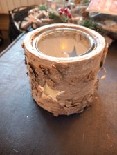 Shabby Chic Weihnachts Teelicht Halter