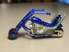 Lesney Matchbox Nr.71 Chopper Jumbo Jet  blau 1972 Motorrad ohne Elefant  EMA184