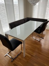 Essgarnitur Esstisch 2 x Stuhl Sitzbank Garnitur Tisch Essgarnitur Essgruppe 