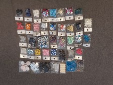 Bastelset Schmuck Perlen 40 Packungen für Ketten, Armbänder, Kinder basteln