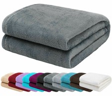 Kuscheldecke Wohndecke Decke Sofadecke Flanell Tagesdecke Flauschige Warm DE