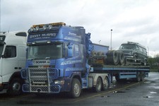 LKW Foto IRISCH DANNY MURPHY SCANIA 164L & NIEDRIGLADER REG?