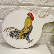 Richard Brombeere Jersey Pottery Paddel Hahn Holz häckseln Board Weiß Kunst