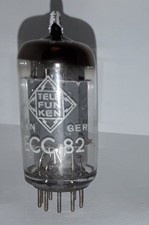 Röhre Telefunken   ECC82 _ NOS