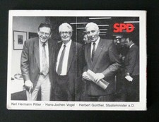 SPD Block Haftnotizen vom Erfinder - Werbung Wahl SPD ca. 1985, Darmstadt