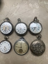 6X   Sammler Herren  Taschen Uhren 
