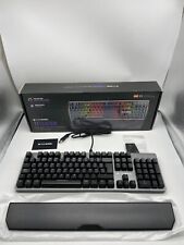 Oversteel TITANIUM Mechanische Gaming-Tastatur, RGB, Spanisch Layout QWERTY Neu