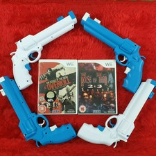 Wii Haus der Toten spiele + Revolver Licht Waffen Multiplayer Arcade Shooter