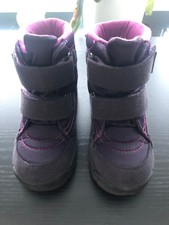 Kinderschuhe (Winterstiefel), 'Richter', Gr. 25;Farbe: aubergine, gebraucht