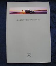 Mercedes-Benz C-Klasse T-Modelle Prospekt 4.1996, C180, 200, 230, C 220, 250 D