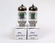 2x General Electric JAN 12AT7WC / E81CC Röhre / Tube