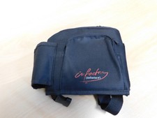 Bauchtasche schwarz für Geldbörse und Trinkflaschen