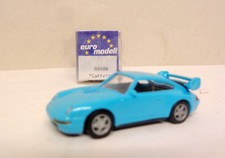 euro modell Berlin - Porsche Carrera 993 3,8 RS  hellblau  unbespielt 1:87