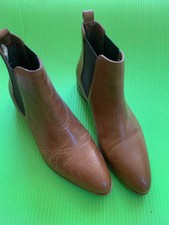 COX--CHELSEA BOOTS--COGNAC BRAUN--GR.41---NEU----NP 89,95
