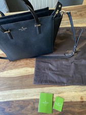 Kate Spade N.Y Damen Tasche Umhängetasche  Tote Leder Schwarz TOP Buisines edel 