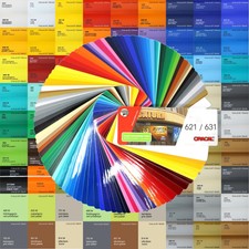 3,41€/m² 5m ORACAL 621 Glanz |4,47€/m² 631 Matt Plotterfolie Möbelfolie Folie