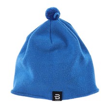 Björn Daehlie Mütze Kappe Hut Hat Herren Gr.OZ mit Merino Wolle Blau 131802