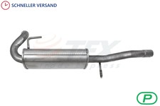 Endschalldämpfer für VW Lupo 6X 1.0 1.4 1998 bis 2005 Endtopf Auspuff 