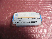 INGUN GKS-075 306 100A, Kontaktstift gefedert 1 Stück aus OVP Neu