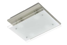 LED Deckenleuchte Prisma 3596-042 Wohnraumlampe Nickel matt Glas 4x 3 Watt