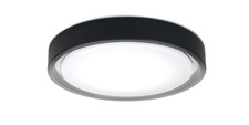 Livarno Lux Deckenleuchte schwarz Leuchte Lampe LED ca. Ø 36 cm *B-Ware