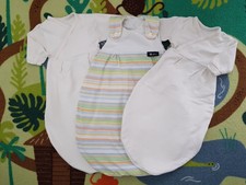 3-tlg. ALVI: Außenschlafsack 62/68, 2x Innenschlafsäcke 62+68