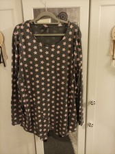 Neues süßes Sternchen Shirt gr 48/50 von Bonprix toller Schnitt 