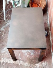 Beistelltisch, Couchtisch, Rechteckig Massivholz. Lx B: 70x 39 cm