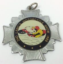 2. Lancs Motorradshow 1989 Medaille - Anhänger - Lancashire - 