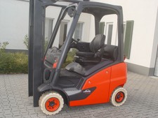 LINDE H16T, Gas-Stapler, Triplex,Freihub, Seitenschieber,UVV-NEU **TOP**