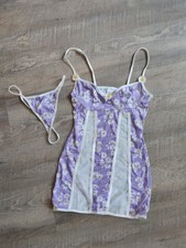 Nachthemd Negligee mit Slip NEU gr 36 S ???