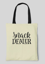 Snackhändler lustige Tragetasche Shopping Snacks Schokoladenchips Tragetasche