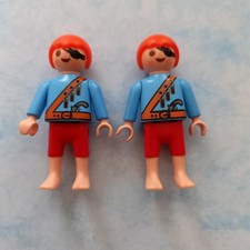 Playmobil Ersatzteil Figur 2x Kind Pirat aus 4331 Piraten Insel MicroWelt
