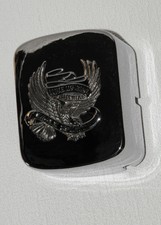 Harley Zündspule Chrom Abdeckung Eagle Spirit 4-Gang 65-86 und Softail 84-99