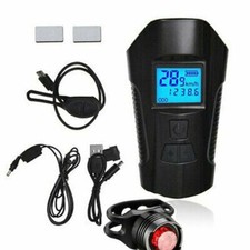 Fahrrad Frontscheinwerfer und Rücklicht, Hupe/Alarmglocke für sicheres Radfahren