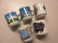 5 original Käfer München Kaffeebecher Haferl Sammeltassen Porzellan Oktoberfest