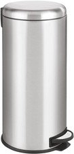 WENKO Treteimer Mülleimer   Leman Easy Close Edelstahl 30L