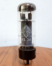  Telefunken EL34 (Mullard) tube Röhre OO getter tested  strong106% like New
