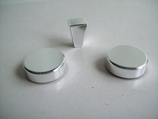 2 Stück Zierkappe Topfband Häfele Glastür Scharnier Schrank chrom D 31 griff