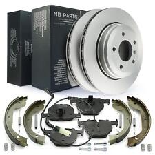 Bremsscheiben Bremsbeläge WK Handbremse hinten für BMW 5 5er E60 6 6er E63 E64