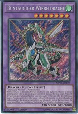 Yu-Gi-Oh! MP16-DE139 Buntäugiger Wirbeldrache SECRET RARE 1.Auflage NEU + TOP !
