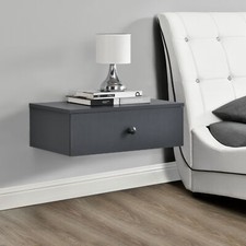 B-WARE Wandregal mit Tür Wand Regal Kommode Nachtkommode Nachtschrank Nachttisch