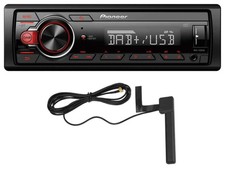Pioneer MVH-130DAB MP3-Autoradio DAB USB AUX-IN inkl. DAB-Antenne